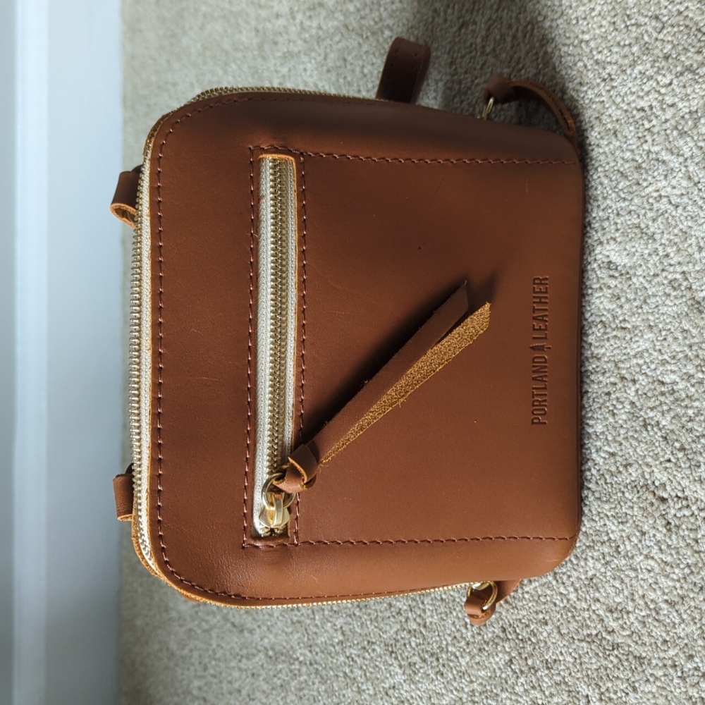 Portland Leather Petite Luna Bag Honey